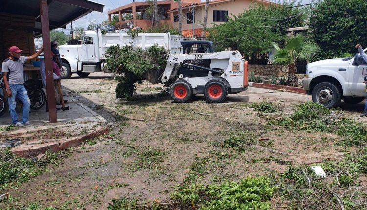 Rehabilitación de las calles en Los Cabos