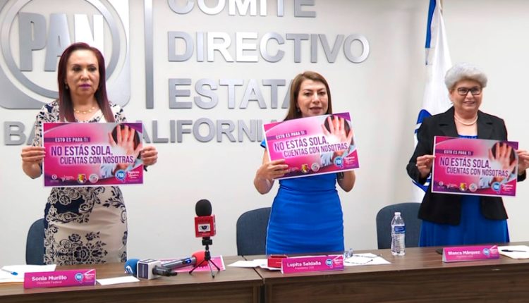 Legisladoras del Pan contra violencia contra las mujeres
