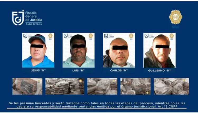 detenidos de comiso cocaina