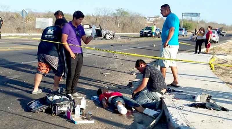 choque-26-jun-web-2-800x444 Salvan médicos vida de joven atropellado por choque en Santiago quien perdió ambas piernas
