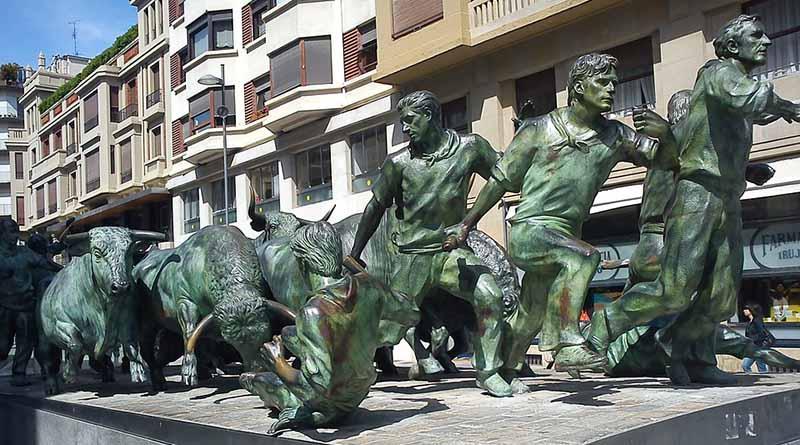 Saldo blanco en el primer encierro de Pamplona Saldo blanco en el primer encierro de Pamplona