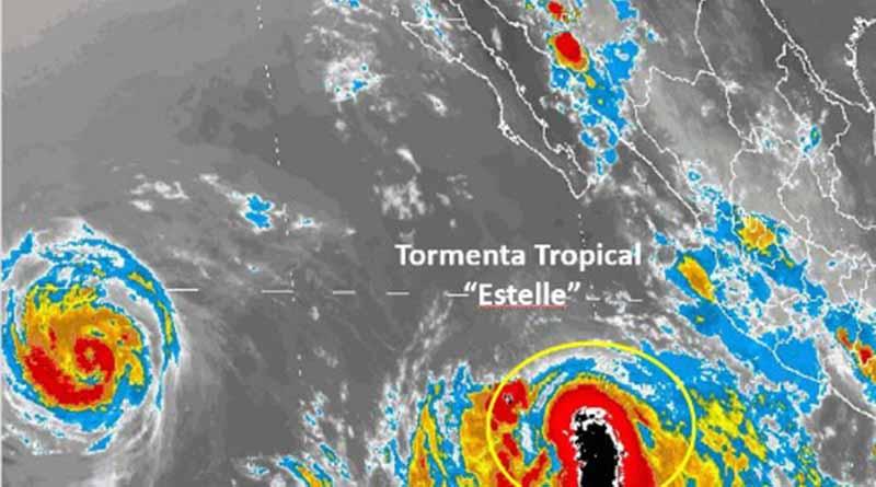 Estelle podría convertirse en huracán en próximas horas, alerta SMN Estelle podría convertirse en huracán en próximas horas, alerta SMN