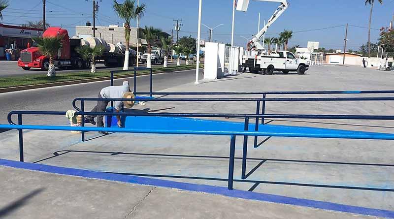 Ayuntamiento de Comondú Lleva a Cabo Rehabilitación de Plaza Emiliano Zapata Ayuntamiento de Comondú Lleva a Cabo Rehabilitación de Plaza Emiliano Zapata