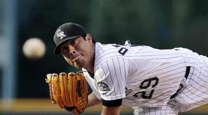 Mexicano De la Rosa logra octavo triunfo del 2016 con Rockies Mexicano De la Rosa logra octavo triunfo del 2016 con Rockies