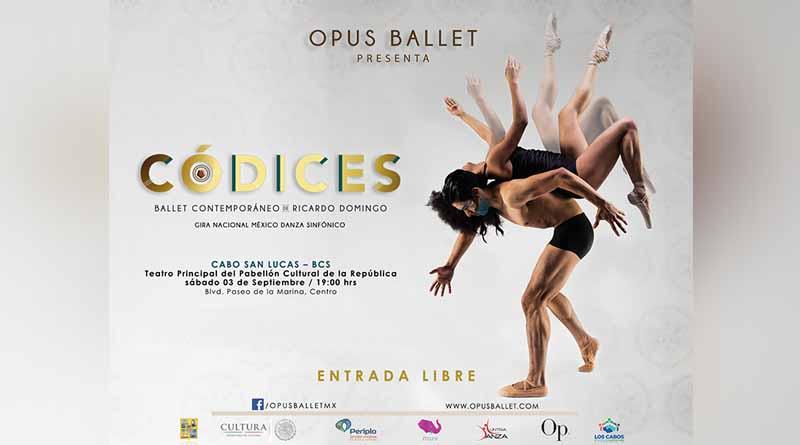 Invita el Gobierno Municipal y la compañía Opus Ballet al espectáculo denominado "Códices". Invita el Gobierno Municipal y la compañía Opus Ballet al espectáculo denominado "Códices".