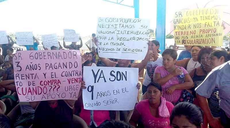 ballena 21 sep Solicitan habitantes de la Ballena regularización de sus predios