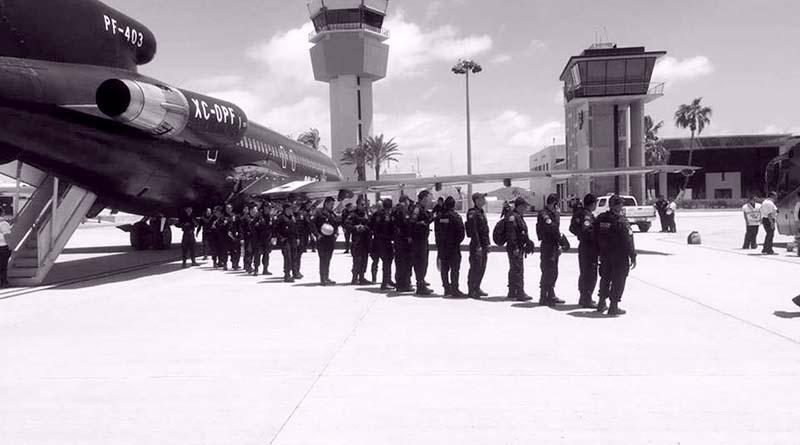 pf salida web Se retiran fuerzas federales que apoyaron a la población durante contingencia por Newton