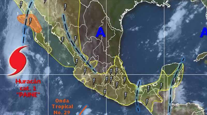 Paine se debilita a tormenta tropical Paine se debilita a tormenta tropical