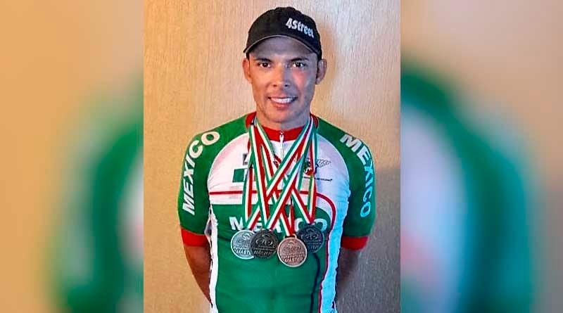cristiamciclista El ciclista sudcaliforniano Christiam Valenzuela suma 5 medallas en Panamericano Master
