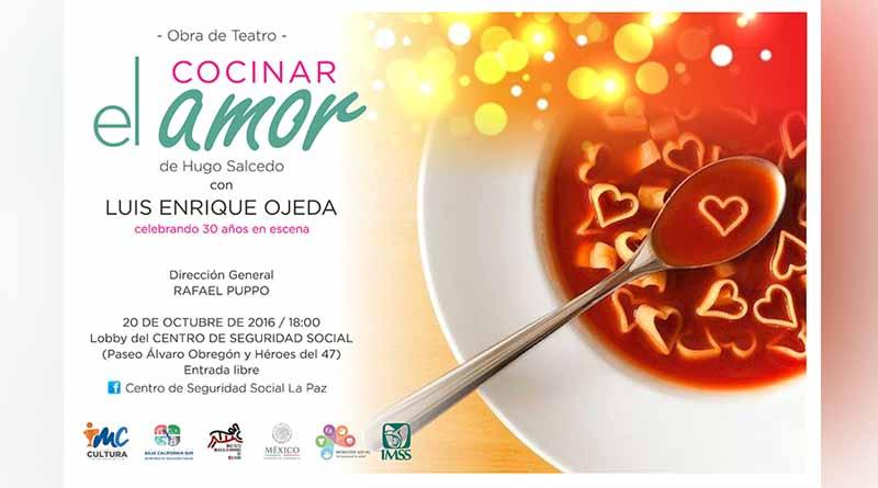 Invitan a la obra teatral Cocinar el Amor de Hugo Salcedo Invitan a la obra teatral Cocinar el Amor de Hugo Salcedo