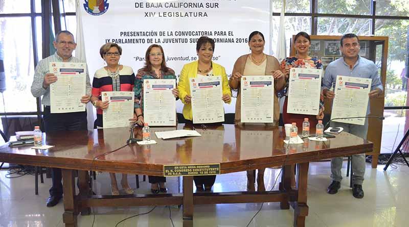 Fue expedida la convocatoria para el IX Parlamento de la Juventud Sudcaliforniana Fue expedida la convocatoria para el IX Parlamento de la Juventud Sudcaliforniana
