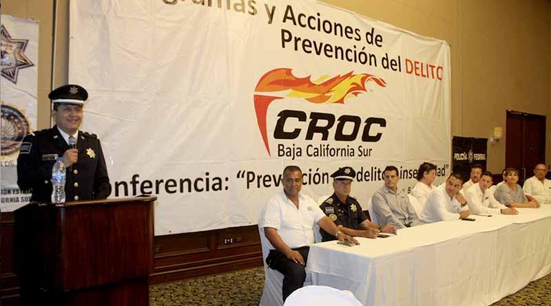 Da conferencia PF a croquistas sobre prevención del delito Da conferencia PF a croquistas sobre prevención del delito