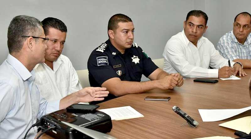 comision seguridad 14 nov Busca Gobierno Municipal cumplir con estándares internacionales de seguridad, faltan 300 policías