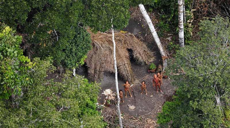 Indios brasileños combinan flechas con celulares para salvar Amazonas Indios brasileños combinan flechas con celulares para salvar Amazonas