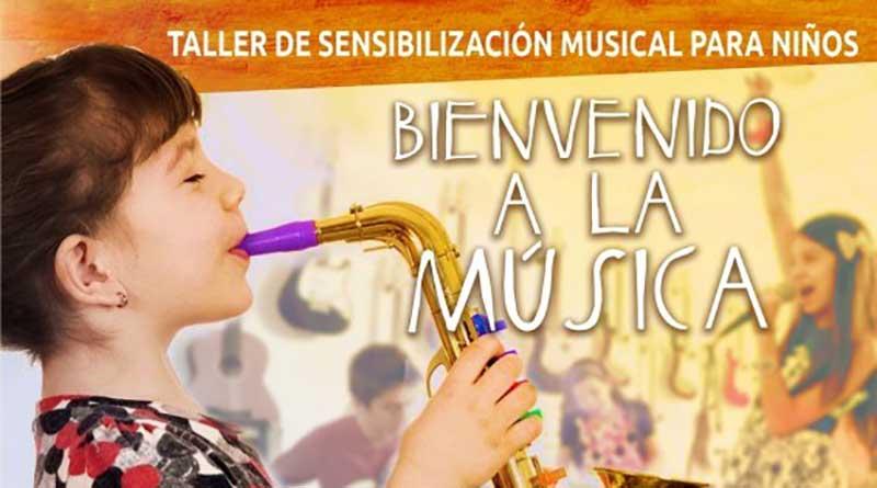 tallerniños A través de la música, buscan sensibilizar a los niños