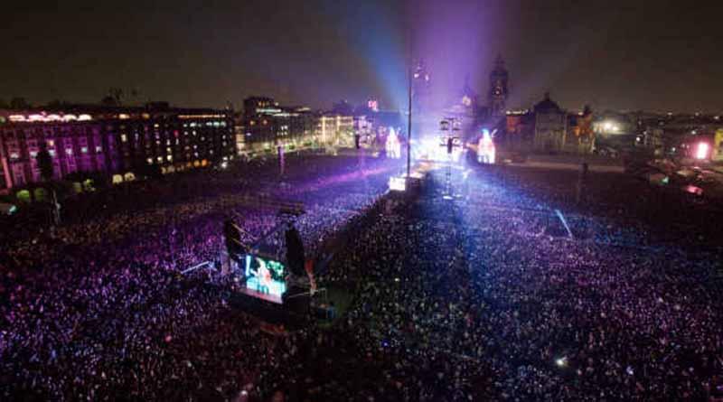 Cierra Alejandro Fernández tour en el Zócalo de la Ciudad de México Cierra Alejandro Fernández tour en el Zócalo de la Ciudad de México