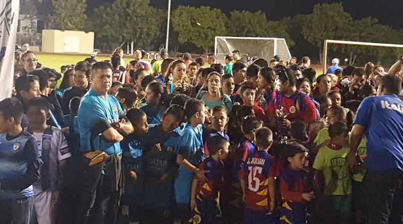 FINAL TORNEO EDUES Instituto Municipal del Deporte entrega medallas y trofeos a ganadores de la Liga Edues