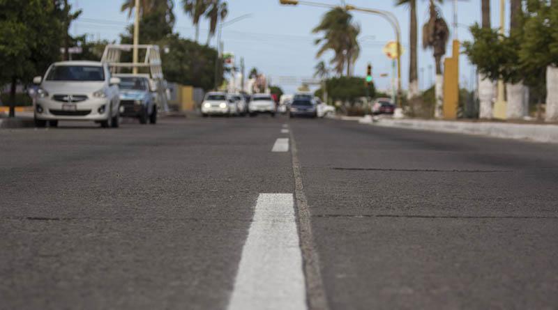 PINTADO Importantes avances en el programa de repintado de vialidades