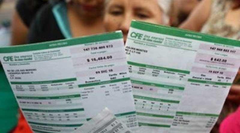 cfe Tarifas eléctricas domésticas sin cambio para diciembre