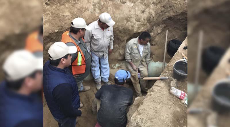 fuga 3 dic Agua Potable de Los Cabos repara fuga en acueductos 1 y 2