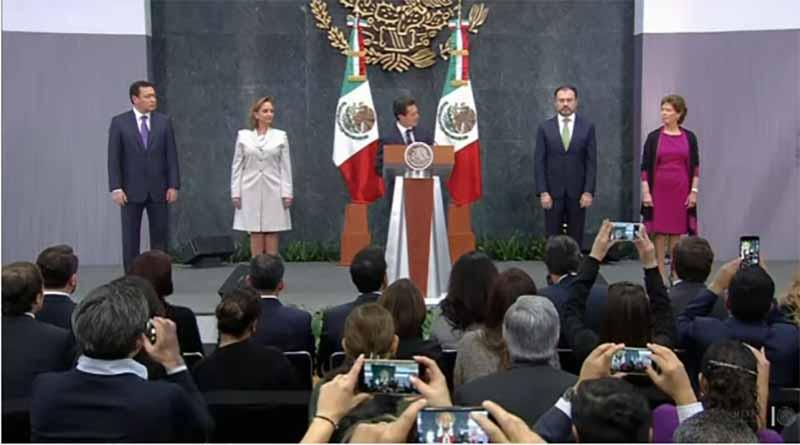 videgaray 4 ene 2017 Peña Nieto nombra a Luis Videgaray como nuevo secretario de Relaciones Exteriores