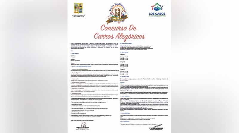 Abierta convocatoria para concurso de carros alegóricos Abierta convocatoria para concurso de carros alegóricos