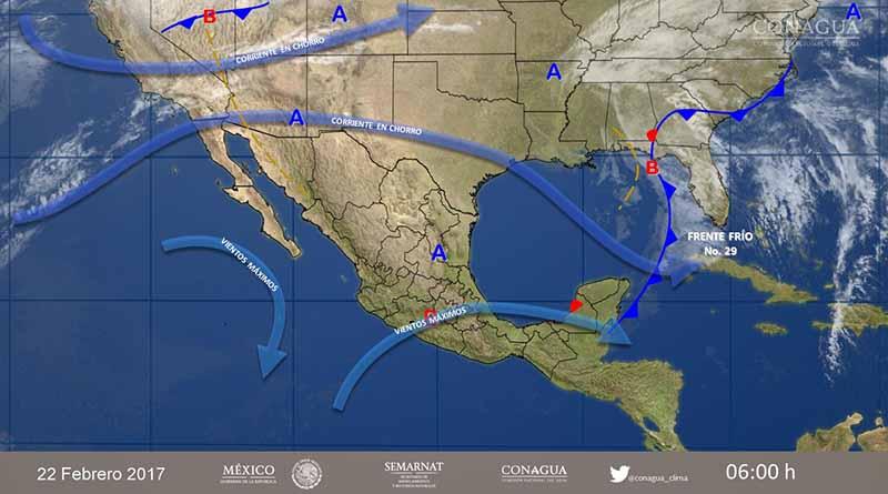 frentefrio No guarde su suéter, se aproxima otro frente frío