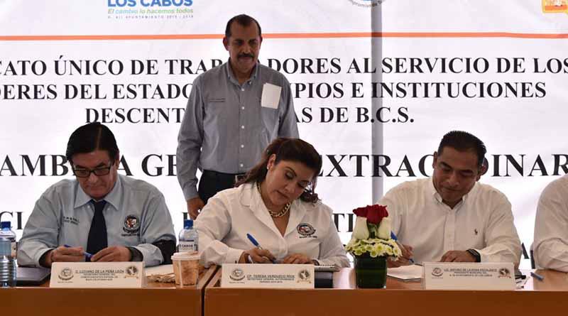 Resuelve gobierno de Los Cabos tema de bases sindicales Resuelve gobierno de Los Cabos tema de bases sindicales