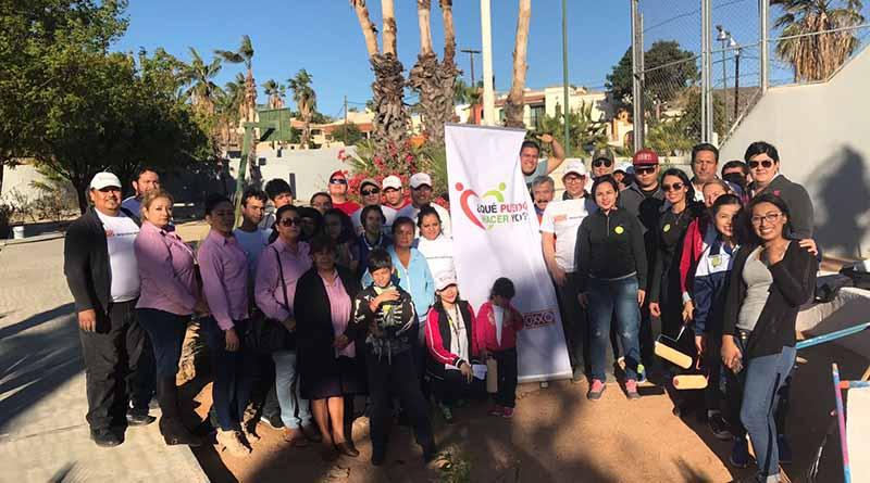Gobierno de los Cabos y tiendas de conveniencia trabajan en la rehabilitación de parques Gobierno de los Cabos y tiendas de conveniencia trabajan en la rehabilitación de parques