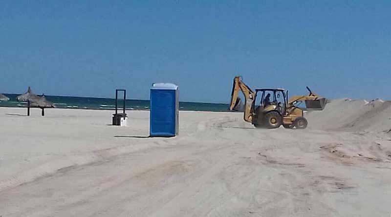Se realizan trabajos de rehabilitación y limpieza en La Ribera para recibir a los visitantes Se realizan trabajos de rehabilitación y limpieza en La Ribera para recibir a los visitantes