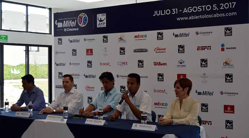 ABIERTO MEXICANO DE TENIS Apoyará Gobierno Municipal con logística y seguridad 2a Edición del Abierto Mexicano de Tenis Los Cabos 2017