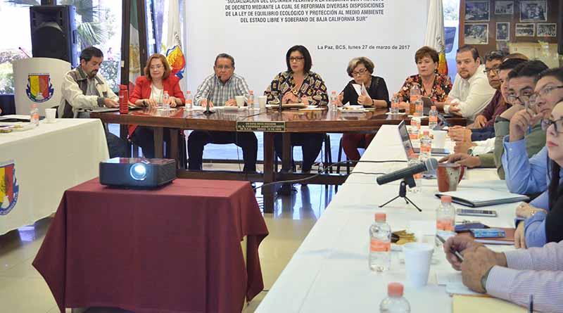 Buscan modificar la Ley del Equilibrio Ecológico y Protección al Ambiente de BCS Buscan modificar la Ley del Equilibrio Ecológico y Protección al Ambiente de BCS