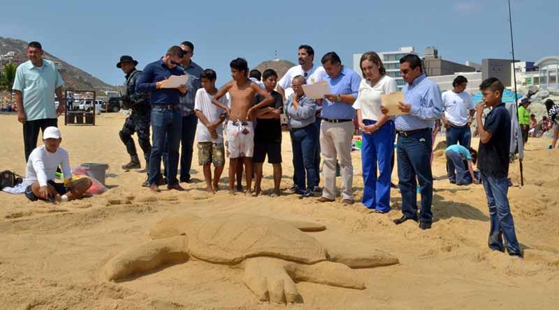 esculturasdearena Secretario General premia a ganadores de los concursos de pesca de orilla y esculturas de arena en CSL