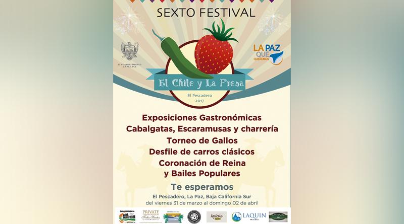 Invitan al Sexto Festival “El Chile y la Fresa” El Pescadero 2017 Invitan al Sexto Festival “El Chile y la Fresa” El Pescadero 2017