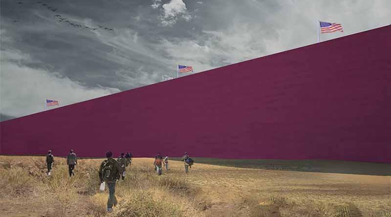 muro-rosa2 Mayoría de californianos se opone a muro de Trump