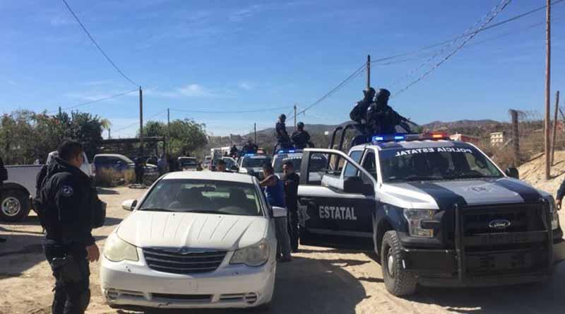 operativogrupocoordinacion 14 detenidos, armas y droga asegurada, resultados de operativos realizados en La Paz y Los Cabos