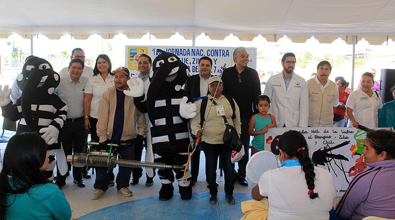 Inicia 1ª. Jornada Nacional de lucha contra el Dengue, Zika y Chikungunya en Lomas del Sol CSL Inicia 1ª. Jornada Nacional de lucha contra el Dengue, Zika y Chikungunya en Lomas del Sol CSL