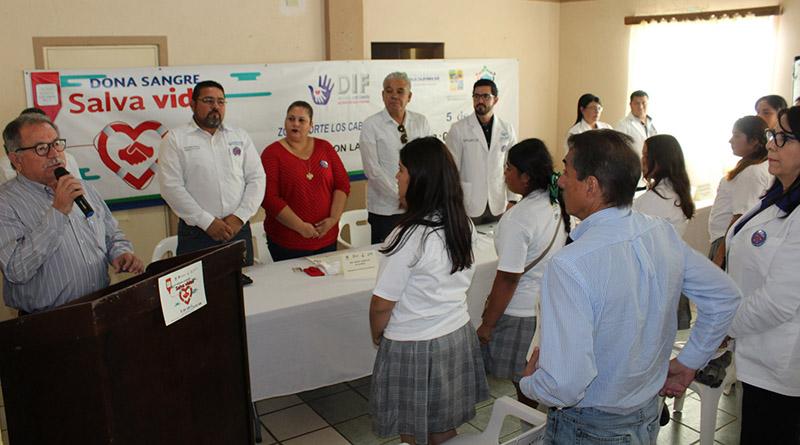 Se realizó la 2ª. Campaña de donación de sangre “Dona Sangre, Salva Vidas” en La Ribera Se realizó la 2ª. Campaña de donación de sangre “Dona Sangre, Salva Vidas” en La Ribera
