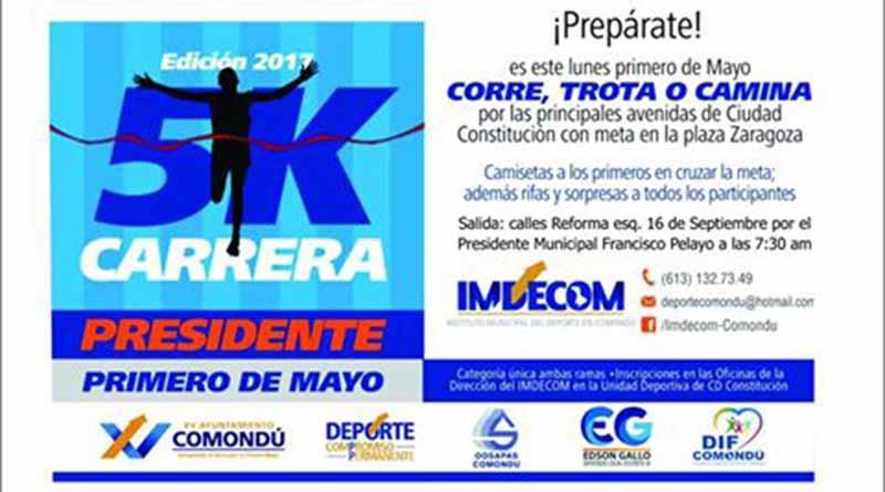 Todo Listo Para la Carrera 5K Presidente del Próximo Lunes Todo Listo Para la Carrera 5K Presidente del Próximo Lunes
