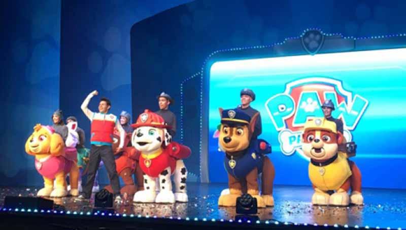 pawpatrol "Paw Patrol" llega a México con su espectáculo "¡Carrera al rescate!"