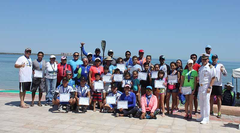 Ganadores de la regata de kayak del Día de la Marina Ganadores de la regata de kayak del Día de la Marina