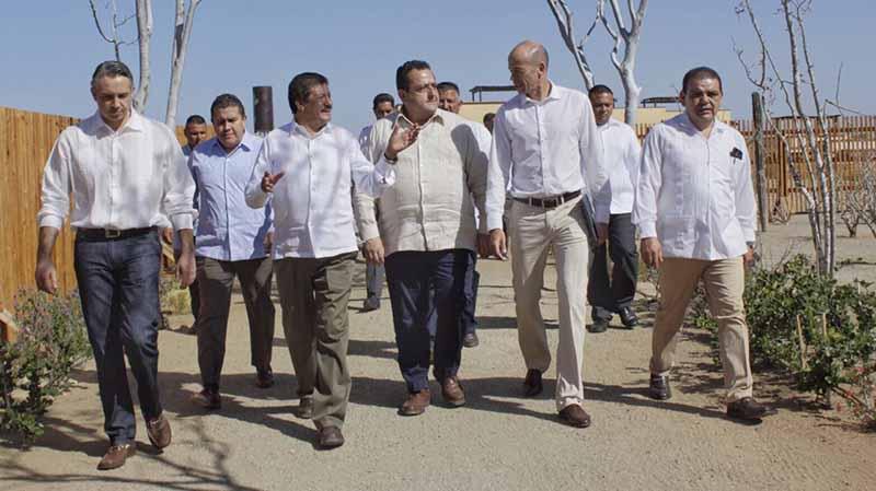 RECORRE Alcalde de La Paz y Gobernador realizan gira de trabajo por Todos Santos y Los Barriles
