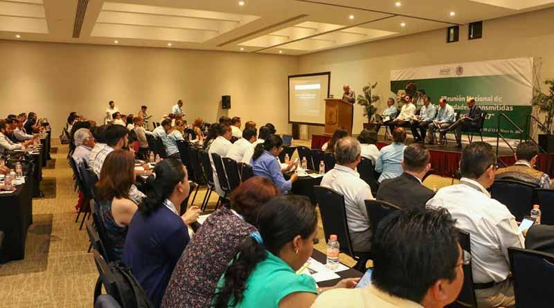 ReuniónVectores1 De 2014 al 2016 BCS tuvo reducción del 96% en casos de dengue: SSa Estatal