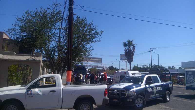 asaltocentralautobuses Reportan asalto de terminal de autobuses en La Paz; y 2 detenidos
