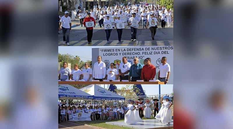 diadeltrabajo Participa Gobierno de Los Cabos en desfile conmemorativo al 1 de Mayo, Día del Trabajo