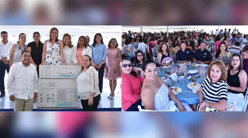 festejoloscabos Convive alcalde con las madres trabajadoras del Ayuntamiento de Los Cabos