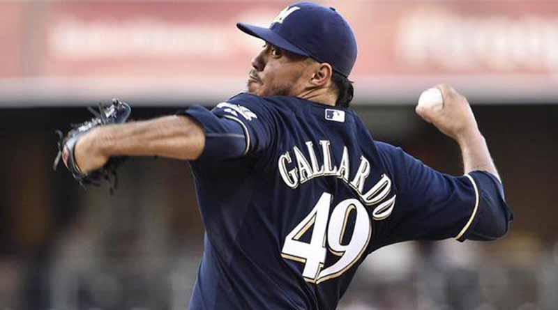 Lanzador mexicano Gallardo recibe paliza en derrota de Marineros de Seattle Lanzador mexicano Gallardo recibe paliza en derrota de Marineros de Seattle
