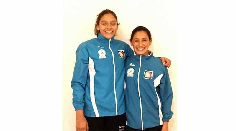 nadadoras Aranza Vázquez y Gabriela Agúndez rumbo al Gran Prix de España