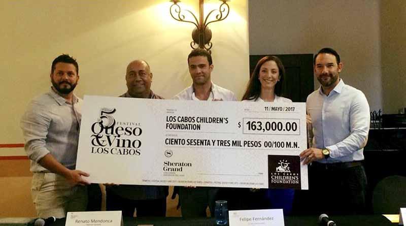 Recibe Los Cabos Children’s Foundation 163 mil pesos: Sheraton Recibe Los Cabos Children’s Foundation 163 mil pesos: Sheraton