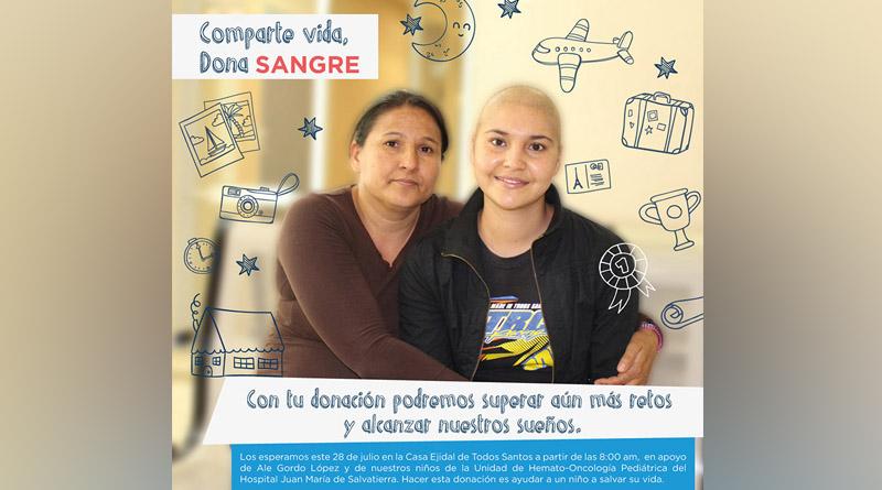 Realizará SSA de BCS campaña de donacion de sangre y plaquetas para niños con Cáncer Realizará SSA de BCS campaña de donacion de sangre y plaquetas para niños con Cáncer